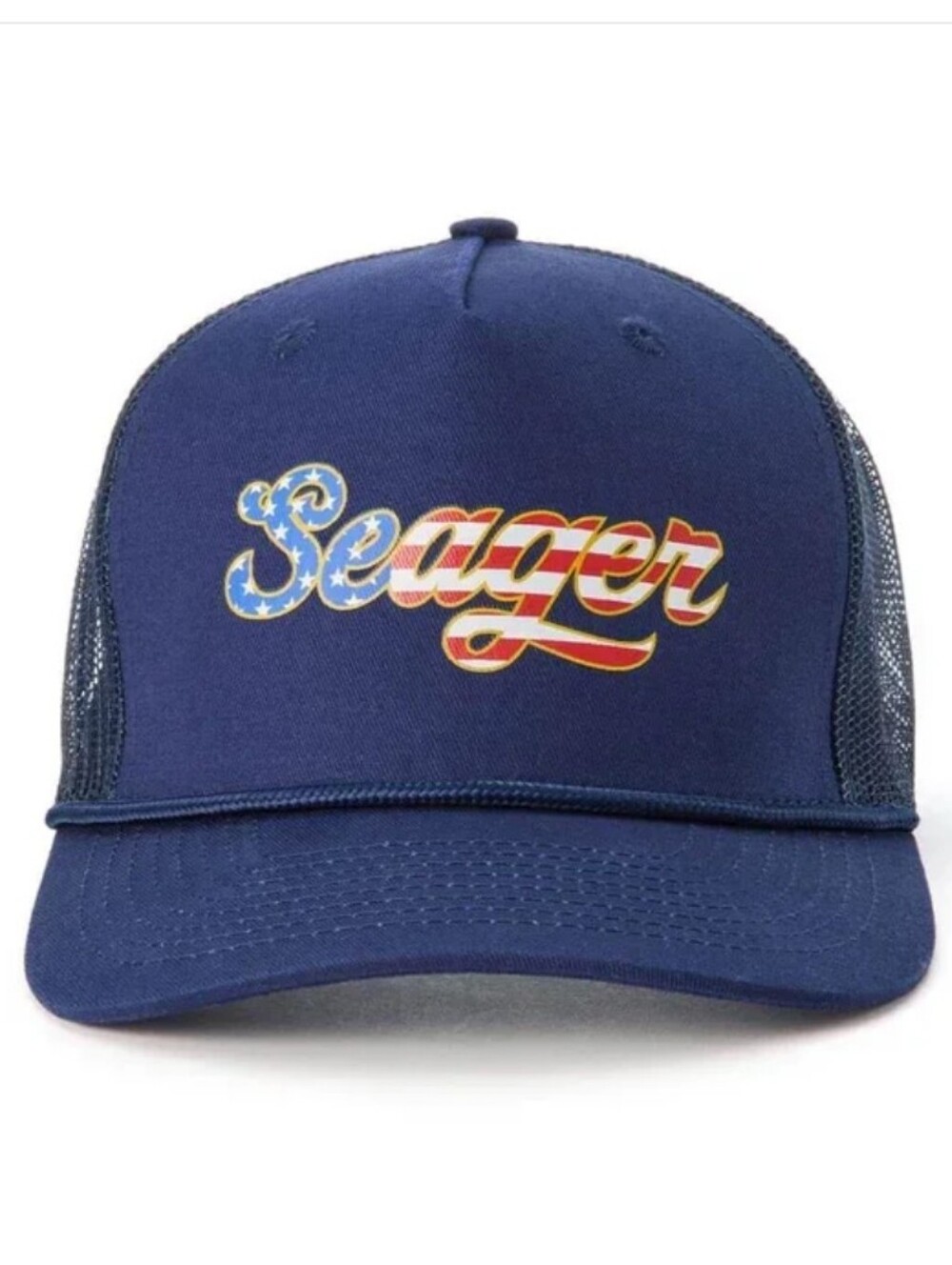 Seager Co. Big USA Trucker Snapback